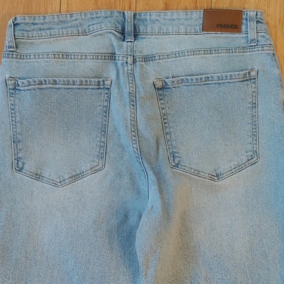 RSQ Slim Taper Men's Distressed Jeans size 34W x 32L - Picture 4 of 12